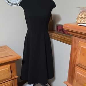 Chic Black Midi Dress
